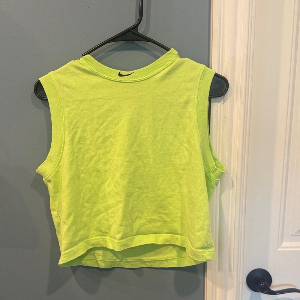 Nike Women's Bright Lime Muscle Tee